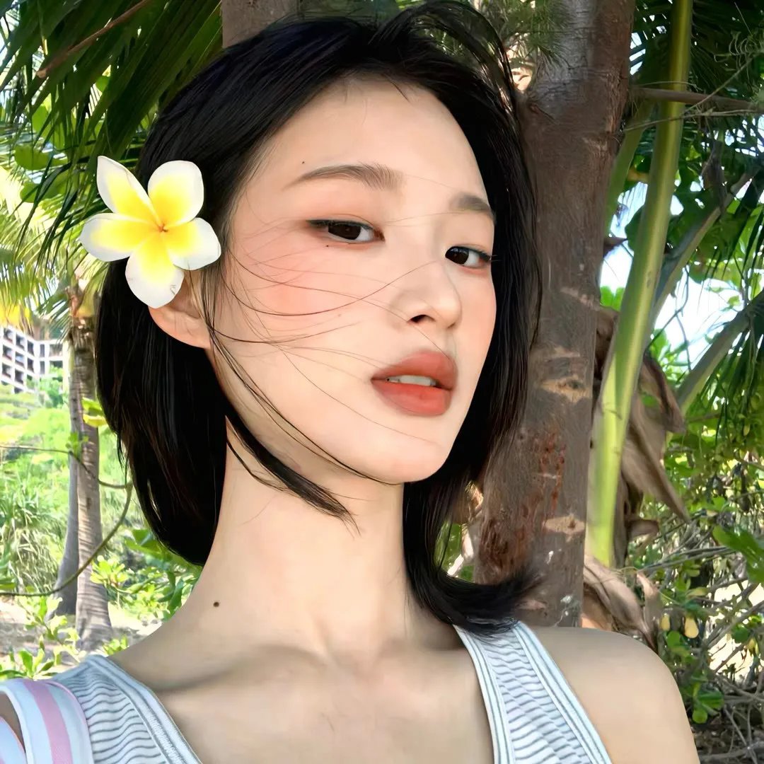 冬天的女子